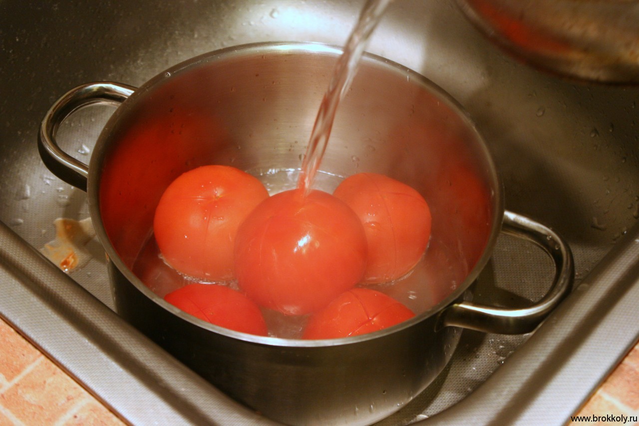 как легко снять помидоры